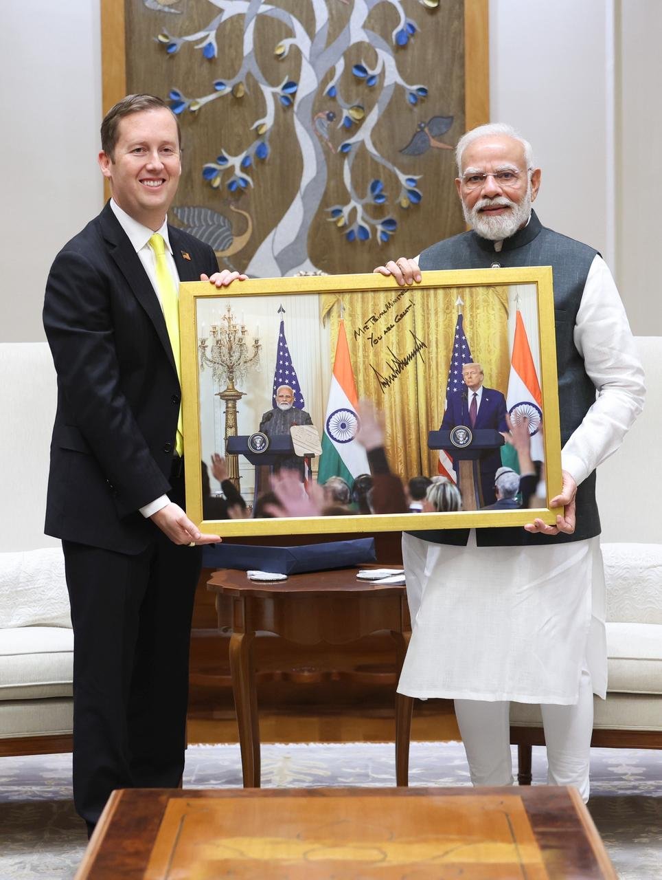 PM Modi, Sergio Gor, US Ambassador to India, India US relations, India US trade, Narendra Modi, White House, Strategic Partnership, Trade Talks, Indo-US Defence